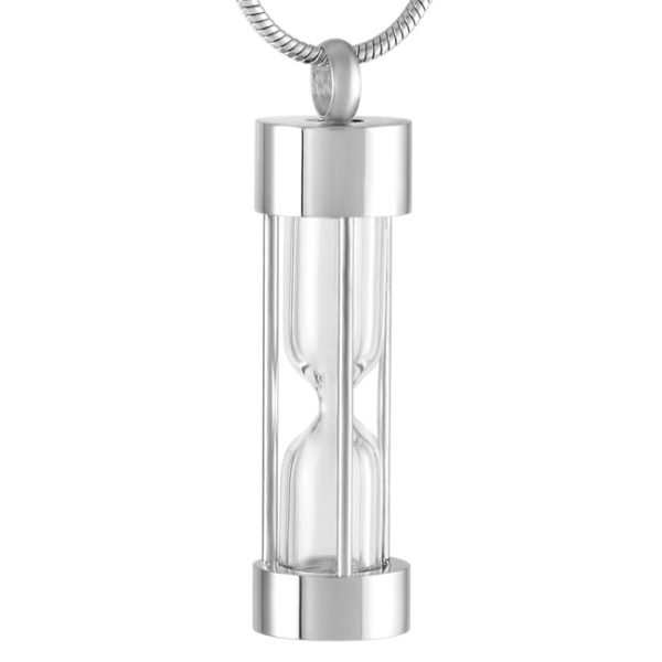 Stainless Steel Hourglass Pendant