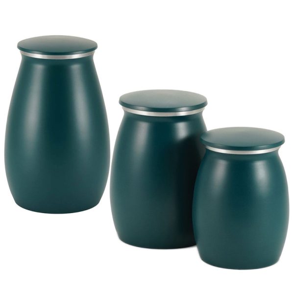 Nouveau Teal Sapphire Urn Collection